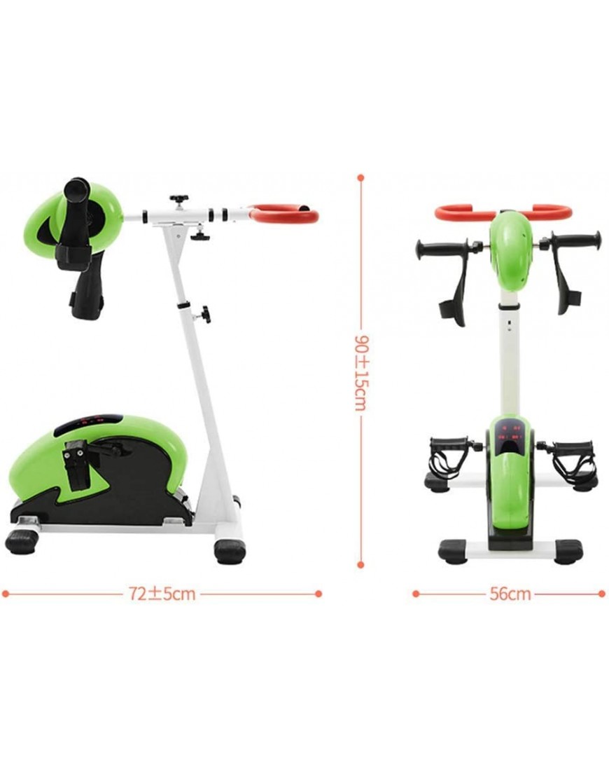 Sywlwxkq Elektronisches Physiotherapie-Reha-Fahrrad verstellbares Schlaganfall-Reha-Pedaltrainer für Behinderte Behinderte und Schlaganfall-Überlebende - BEMQI1BQ