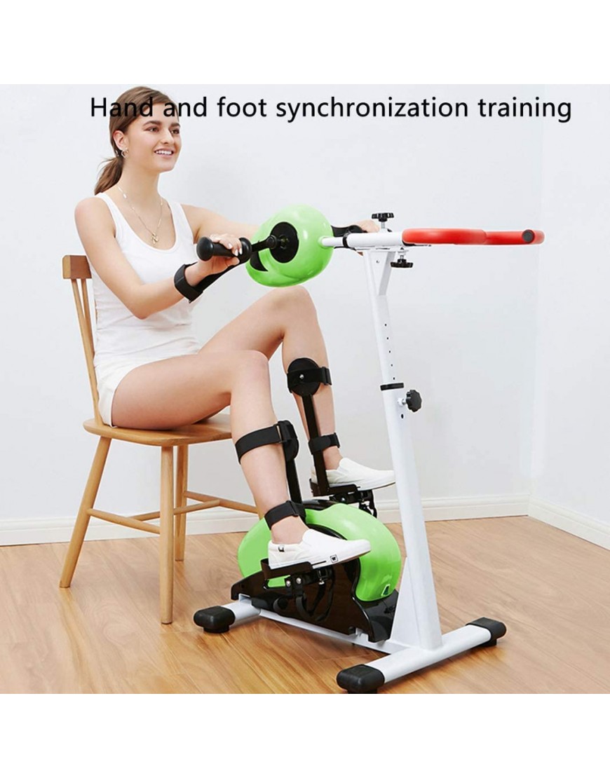 Sywlwxkq Elektronisches Physiotherapie-Reha-Fahrrad verstellbares Schlaganfall-Reha-Pedaltrainer für Behinderte Behinderte und Schlaganfall-Überlebende - BEMQI1BQ