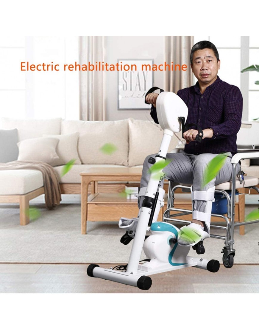 XCTLZG Elektronisches Physiotherapie-Reha-Fahrradtrainer-Trainingsgerät Fahrrad-Arm-Beinpedal-Trainingsgerät Einstellbarer Schlagwiderstand geeignet für Handicap Behinderte und Schlaganfall-Üb - BSTFDNNH