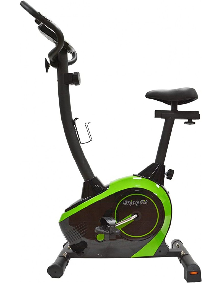 Heimtrainer Fitnessbike Fahrrad Ergometer mit Trainingscomputer 8-fach magnetischem Widerstand Pulssensor Flaschenhalter Sattel und Lenker verstellbar - BQILMDQ6