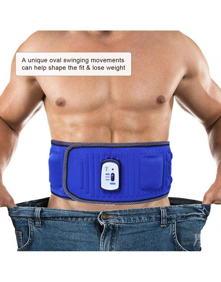 Samnuerly Slim Belt Electric Vibration Elektrogewicht Magnetgürtel Massagegürtel Retuschieren von Bild Rücken Hüfte Arm Bein Oberschenkel Schulter - BOMXKADK