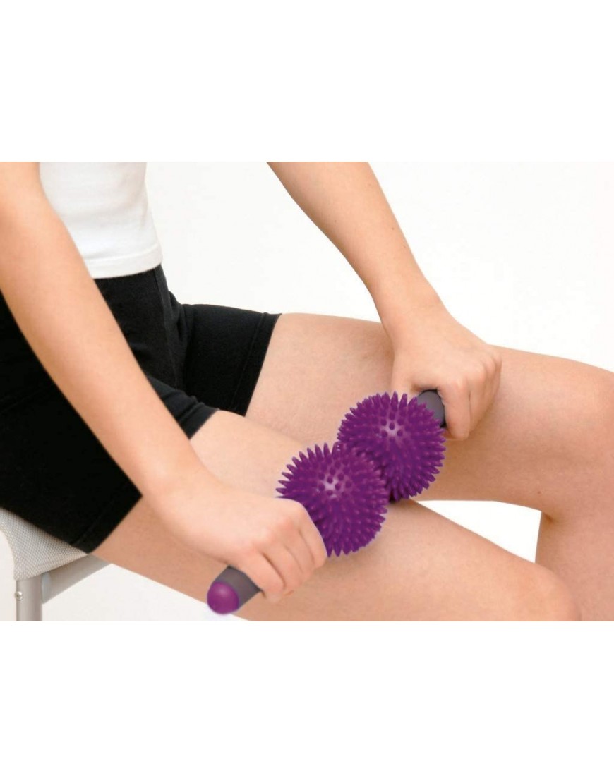 Sissel Spiky Twin Roller Lilac Massage Lila 20 x 20 x 20 cm - BZCAIH4D