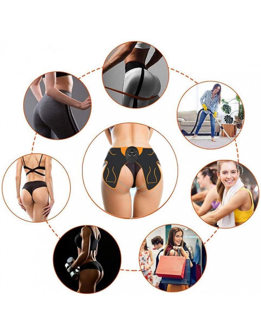 Bestice EMS Hip Trainer Electric Hips,ABS Muscle Stimulator Intelligent Buttock,Lifting,Waist,Shaping Toner Trainer Slimming Machine Body Enhancer Equipment for Women Man - BZWLM1K3