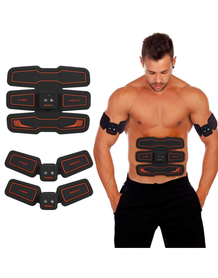 Elektrischer Muskelstimulation Für Männer Und Ems Training Bauchmuskeltrainer Muskeltrainer For Elektrostimulatoren Und Fettverbrennungen - BKXNX35M