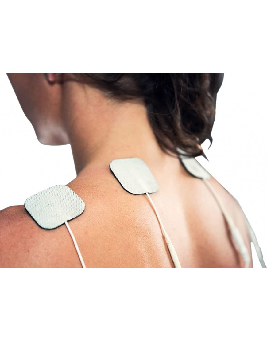 TESMED Trio 6.5 TENS Massage und EMS Trio Elektrostimulationsgerät mit 2 Kanälen für den Muskelaufbau inkl. 4 Elektroden Lithium Batterien welche über USB-Kabel wiederaufladbar - BOHGL13H