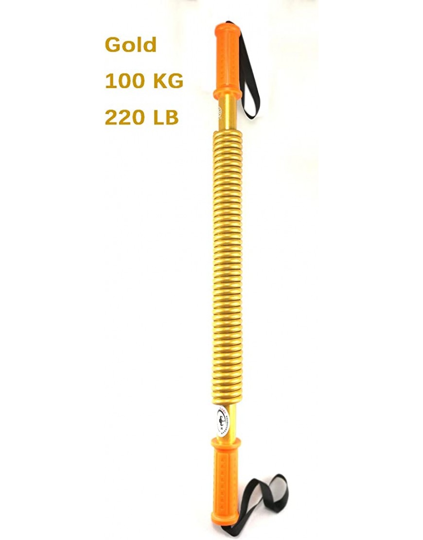 ITTA 20kg-110kg Dual Spring Power Twister Bar Super Heavy Duty Arm and Chest Builder Strengthener Armdrücken - B082PZJW7C