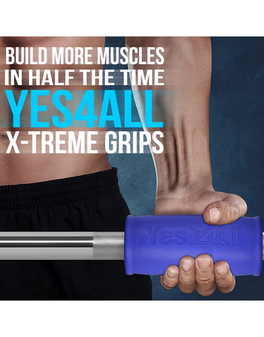 Yes4All Xtreme Grip Dick Bar Muscle Builder - B01N9TS503